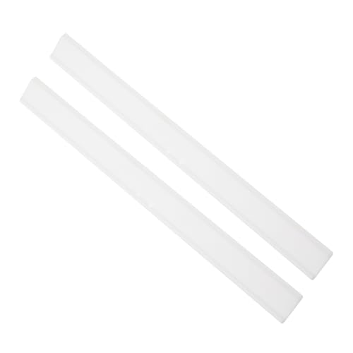DINHEAROM 2 Stück Ersatz Gummilippe für Fensterabzieher Flexible Silikon Abziehlippe für Duschabzieher und Fensterwischer Langlebig und Einfach zu Wechseln Weiß DINHEAROM 2 Stück Ersatz Gummilippe für Fensterabzieher Flexible Silikon Abziehlippe für Duschabzieher und Fensterwischer Langlebig und Einfach zu Wechseln Weiß von DINHEAROM