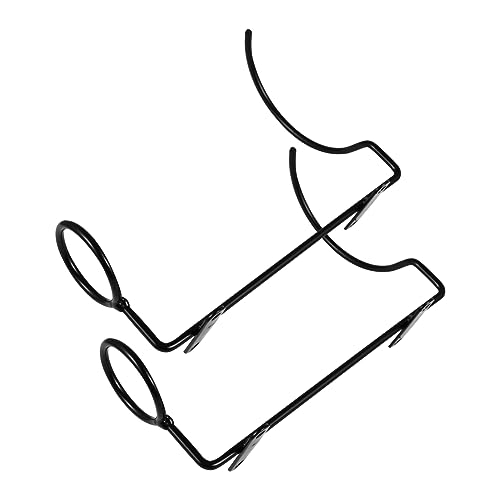 DINHEAROM 2stücke Weinregal Aus Metall Hängendes Weinflaschenregal Weinregal Aus Metall Für Flaschen Schwarz DINHEAROM 2stücke Weinregal Aus Metall Hängendes Weinflaschenregal Weinregal Aus Metall Für Flaschen Schwarz von DINHEAROM