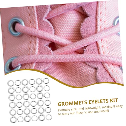 DINHEAROM 200 Stück Metall Ösen Innendurchmesser aus Langlebiger Legierung Einfache Installation Vielseitig für Schuhe Zelte Stoffe Outdoor und Heimwerkerprojekte Geeignet DINHEAROM 200 Stück Metall Ösen Innendurchmesser aus Langlebiger Legierung Einfache Installation Vielseitig für Schuhe Zelte Stoffe Outdoor und Heimwerkerprojekte Geeignet von DINHEAROM