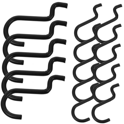 DINHEAROM 24 Stück Heavy Duty Metall J Haken für Lochwände Robuste Aufhänger für Garage Aufbewahrung Installieren für Werkzeuge Organisation DINHEAROM 24 Stück Heavy Duty Metall J Haken für Lochwände Robuste Aufhänger für Garage Aufbewahrung Installieren für Werkzeuge Organisation von DINHEAROM