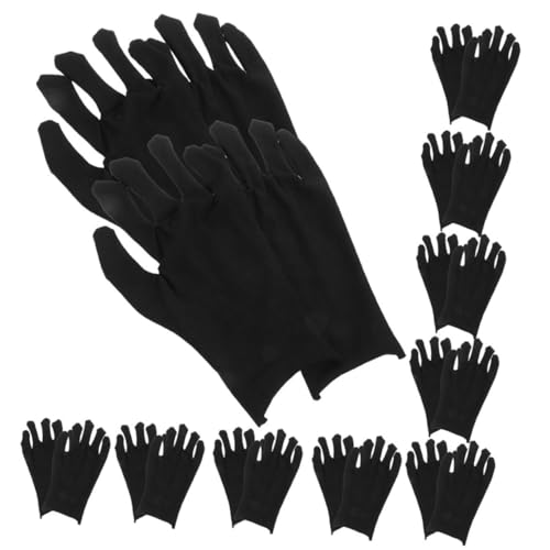 DINHEAROM 24Paare Arbeitshandschuhe Stoffhandschuhe für Bau Lager Gartenarbeit Atmungsaktiv Robust Langlebig für Präzise Handhabung Hohen von DINHEAROM