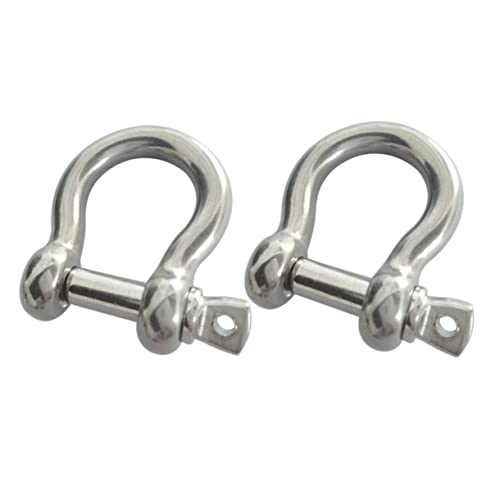 DINHEAROM 2Stücke Bogen Schäkel Pack Robuste Verbindung für und Ketten Korrosionsbeständig und Langlebig Einfaches Rigging Werkzeug Hohe Belastbarkeit DINHEAROM 2Stücke Bogen Schäkel Pack Robuste Verbindung für und Ketten Korrosionsbeständig und Langlebig Einfaches Rigging Werkzeug Hohe Belastbarkeit von DINHEAROM