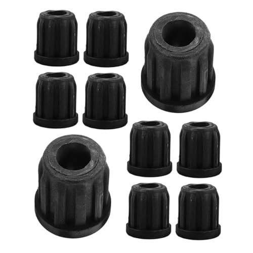 DINHEAROM 30 Stück Ersatz Gummihülsen für Möbelrollen Robuste Kunststoff Lenkrollen für Bürostühle Design Schwarz Schützt das Rad und Verlängert die DINHEAROM 30 Stück Ersatz Gummihülsen für Möbelrollen Robuste Kunststoff Lenkrollen für Bürostühle Design Schwarz Schützt das Rad und Verlängert die von DINHEAROM