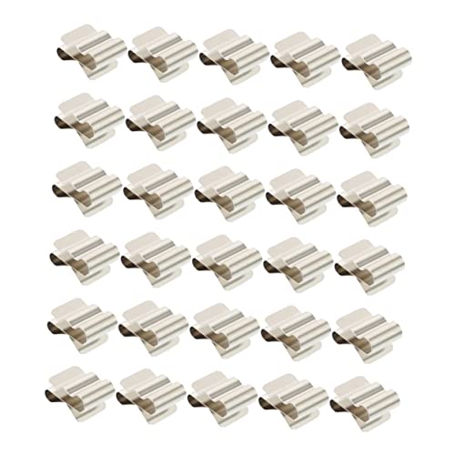 DINHEAROM 30 Stücke Solar Kabel Clips Drahtklemmen für Solarpanel Kabelclip für Photovoltaik Rillendesign Installieren DINHEAROM 30 Stücke Solar Kabel Clips Drahtklemmen für Solarpanel Kabelclip für Photovoltaik Rillendesign Installieren von DINHEAROM