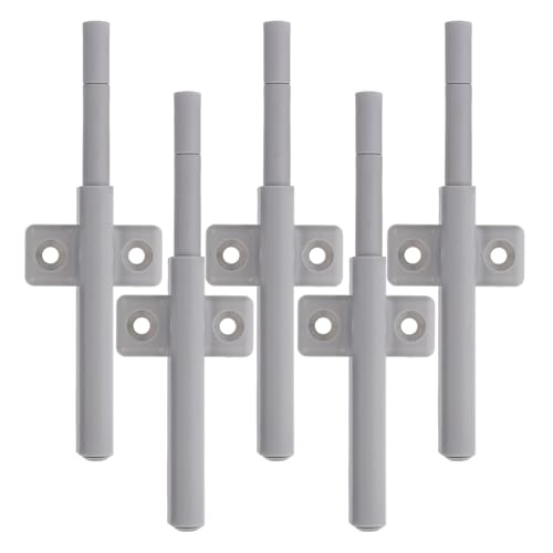 DINHEAROM 5 Stück Teiliges Push To Open Dämpfer für Schranktüren Automatisches Rückfedern für Küchen und Kleiderschränke Einfache Installation und Zuverlässige Funktionalität von DINHEAROM