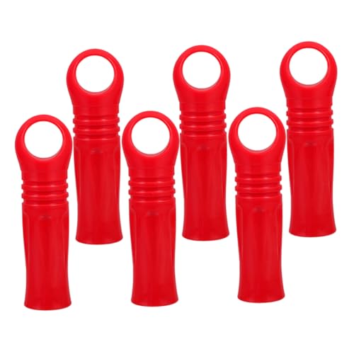 DINHEAROM 6Stücke Teiliges Kunststoff Mop Handle Zubehör für Besenstiel Ersatzgriff Endkappe für Wischmopp Ergonomischer Griff Einfache Installation Langlebiges Material DINHEAROM 6Stücke Teiliges Kunststoff Mop Handle Zubehör für Besenstiel Ersatzgriff Endkappe für Wischmopp Ergonomischer Griff Einfache Installation Langlebiges Material von DINHEAROM