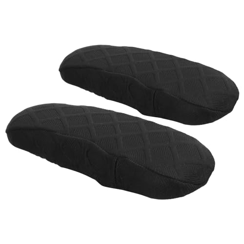DINHEAROM Abnehmbare Armlehnenbezüge Für Bürostühle Kratzfeste Dekorative Abdeckung Für Computer Drehstuhl Elastische Armrest Pads in Schwarz DINHEAROM Abnehmbare Armlehnenbezüge Für Bürostühle Kratzfeste Dekorative Abdeckung Für Computer Drehstuhl Elastische Armrest Pads in Schwarz von DINHEAROM