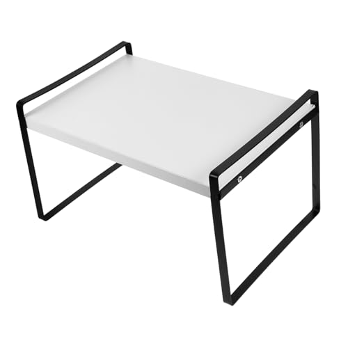 DINHEAROM Desktop-Rack bücherregal bücherstützen Organizer für kleine Räume Desktop-Organizer bürobedarf Schreibtischregale Badezimmer-Desktop- -Organizer-Rack Regalerhöhungen von DINHEAROM