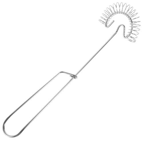 DINHEAROM Handmixer aus mit Spiralfeder Manuelles Rührgerät für Eier Milchaufschäumer und Saucen Leicht und Tragbar Einfach zu Bedienen von DINHEAROM