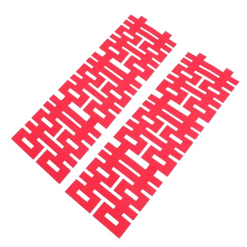 DINHEAROM Chinesische Hochzeitsdekoration Rote Xi-wort Pull Banner Girlande Kreative Foto-requisiten Für Hochzeiten Und Feierlichkeiten Aus Bequemen Filzmaterialien Vielseitig Einsetzbar von DINHEAROM