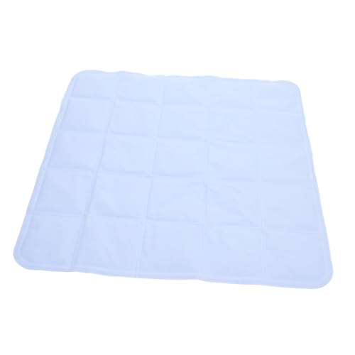 DINHEAROM Hundekühlmatte Selbstkühlendes Pet Kühlpad für Sommer Blau für Hunde und Katzen Strapazierfähiges Material für Reisen und Heiße von DINHEAROM