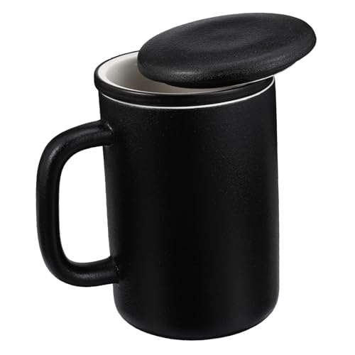DINHEAROM Keramik Teetasse mit Sieb und Deckel Stilvoller Japanischer Büro Teebecher Praktische Teefilter Tasse Langlebig und Geeignet für Tee Kaffee und Heiße Getränke DINHEAROM Keramik Teetasse mit Sieb und Deckel Stilvoller Japanischer Büro Teebecher Praktische Teefilter Tasse Langlebig und Geeignet für Tee Kaffee und Heiße Getränke von DINHEAROM