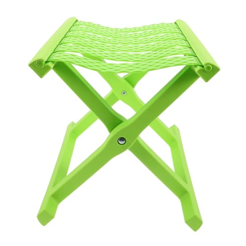 DINHEAROM Klappbarer Outdoor Hocker Gartenstuhl Tragbarer Stuhl Strandstuhl Tragbarer Hocker Campinghocker Outdoor Campingstuhl Faltbarer Strandhocker Leichter Outdoor Stuhl von DINHEAROM