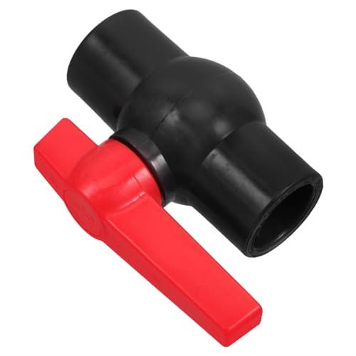 DINHEAROM PVC Rohrventil Auslaufsicheres Kugelventil für Sanitärsysteme Installieren Inline Design für Gartenschläuche Pools Zuverlässige Abdichtung von DINHEAROM
