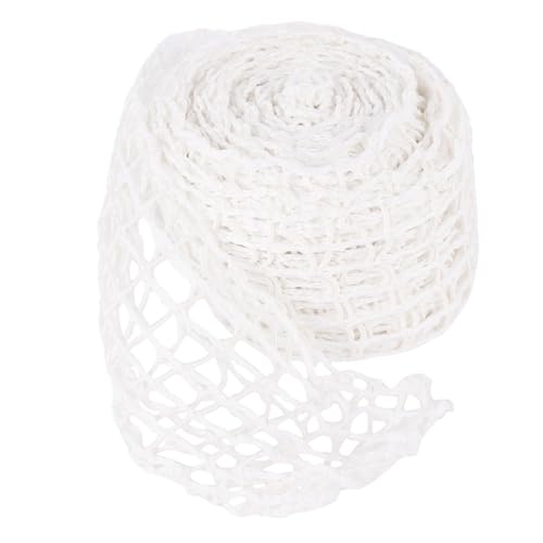 DINHEAROM Schinkennetz Elastisches Fleischnetz Rolle für Braten Räuchern Wurstnetz Küchen Netz für Gleichmäßiges Garen und Fleischfixierung Beim Kochen und Räuchern von DINHEAROM