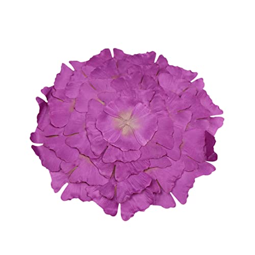 DINHEAROM Simulation Blumen Geschirr Matte Künstliche Blütenblätter künstliches Blütenblatt künstliche Rosenblätter Tischdeko Tischmatte Plattenauflage schickes Tischset Violett von DINHEAROM