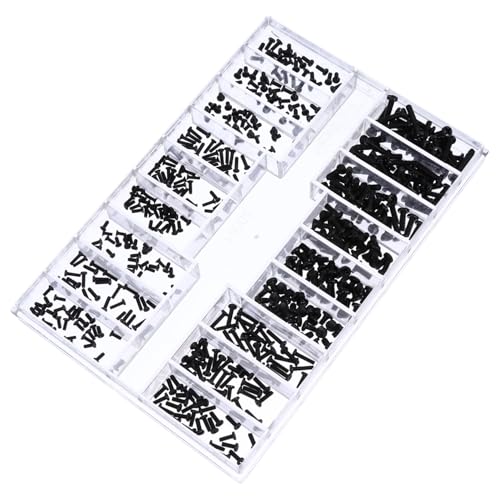 DINHEAROM Teiliges Mini schrauben Brillenreparatur Rostfreie Miniaturschrauben mit Verschiedenen Praktisches Schraubenzubehör für Uhren Brillen und Feine Mechanik Einfach zu Verwenden und DINHEAROM Teiliges Mini schrauben Brillenreparatur Rostfreie Miniaturschrauben mit Verschiedenen Praktisches Schraubenzubehör für Uhren Brillen und Feine Mechanik Einfach zu Verwenden und von DINHEAROM