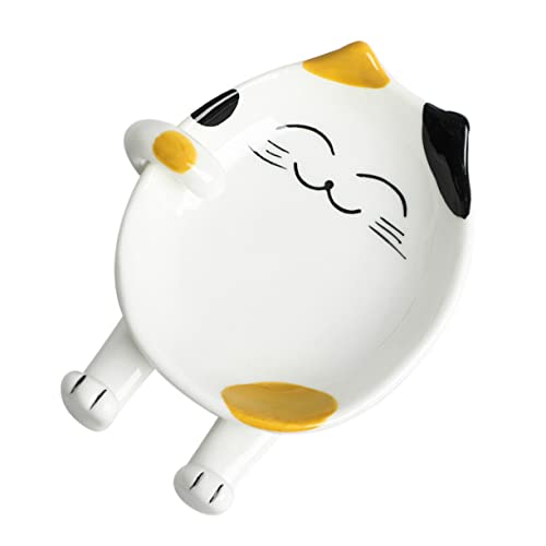 DINHEAROM Tischplattenhalter für Topfdeckel und Besteck Multifunktionale Küchenorganisation mit Kreativem Cartoon Design Katzenmotiv Robuster und Langlebiger DINHEAROM Tischplattenhalter für Topfdeckel und Besteck Multifunktionale Küchenorganisation mit Kreativem Cartoon Design Katzenmotiv Robuster und Langlebiger von DINHEAROM