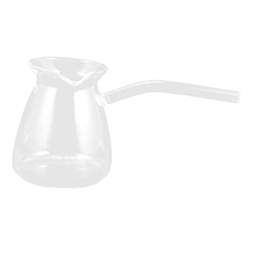 DINHEAROM Transparentes aus Dickem Handheld Kaffeekanne für Heiße Getränke Zuhause Restaurants und Teehäuser von DINHEAROM