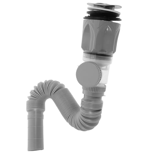 DINHEAROM Verstellbares Abflussrohr für Waschbecken Flexibles Geruchshemmendes Abflussrohr Lecksicher Geeignet für Verschiedene Abflüsse und Sanitäranlagen Einfache Installation ohne DINHEAROM Verstellbares Abflussrohr für Waschbecken Flexibles Geruchshemmendes Abflussrohr Lecksicher Geeignet für Verschiedene Abflüsse und Sanitäranlagen Einfache Installation ohne von DINHEAROM