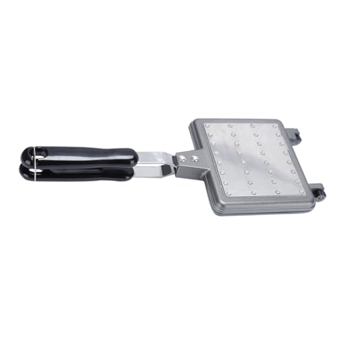 DINHEAROM Waffelbackform aus Aluminiumlegierung Antihaft und Sandwich Maker Einfach zu Bedienen Langlebig für Elektro und Gasherde Geeignet von DINHEAROM