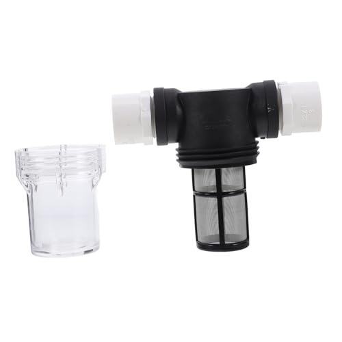DINHEAROM Wasserfilter System mit Ersatzfilter und Wasserenthärter Kompakte Lösung für Hartes Wasser Langlebig aus PVC und Installieren für Gartenbewässerung und Rohrleitungen DINHEAROM Wasserfilter System mit Ersatzfilter und Wasserenthärter Kompakte Lösung für Hartes Wasser Langlebig aus PVC und Installieren für Gartenbewässerung und Rohrleitungen von DINHEAROM