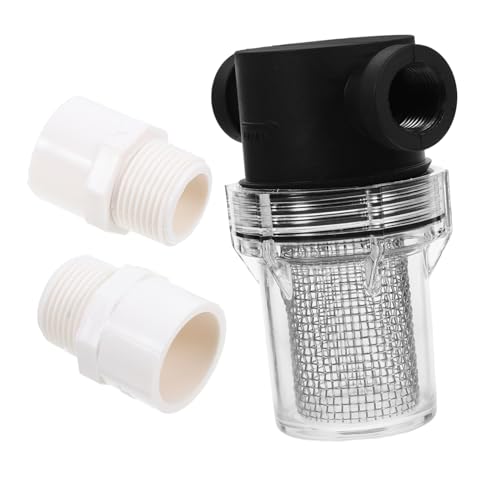 DINHEAROM Wasserfilter für Gartenbewässerung Tragbarer Vorfilter mit Feinem Mesh Installieren für PVC Rohre Entfernt Verunreinigungen für Sauberes Wasser DINHEAROM Wasserfilter für Gartenbewässerung Tragbarer Vorfilter mit Feinem Mesh Installieren für PVC Rohre Entfernt Verunreinigungen für Sauberes Wasser von DINHEAROM