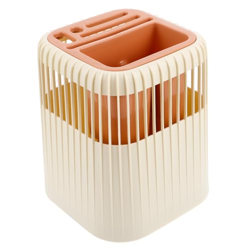 DINHEAROM Werkzeugspeicherlauf Utensilien-trockenhalter Utensilien -speicherorganisator Küchenlöffelhalter Besteck Organizer Utensilienbesteckhalter Picknick-besteckhalter Pp Gelb von DINHEAROM