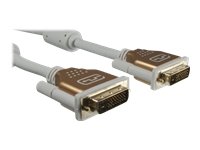 DINIC Premium DVI Kabel DVI-D Stecker auf Stecker, 10m von DINIC