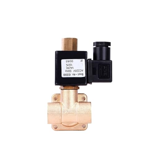 1/2" Normally Open Brass 0955 Solenoid Valve 110V 24V 12V 24v(NBR-Seal,1/2"_NPT_240VAC) von DINJKEZRW
