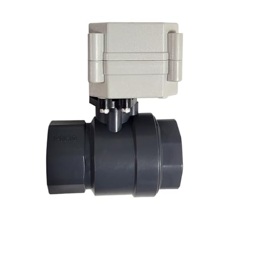 1 Zoll PVC-Elektro-Wasserventil, DN25 Automatisiertes Ventil CPVC, AC110-230V Stromausfallrückführung mit Signalrückmeldung(NPT_CR703) von DINJKEZRW