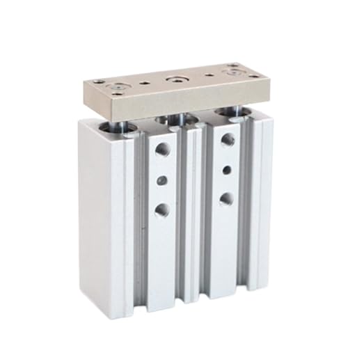Air Cylinder Series 32mm Bore TCL32 Tri-rod Cylinder Pneumatic Cylinder Linear Bearing With Magnet Double Acting Type(32X70S) von DINJKEZRW