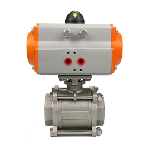 DN100 304 Stainless Steel High Platform Pneumatic Ball Valve 4 inch Ball Valve With Double Acting Cylinder von DINJKEZRW