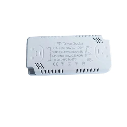 LED-Treiberadapter 8–24 W, 20–40 W, 30–50 W, 40–60 W, 50–70 W, LED-Beleuchtung, nicht isolierender Transformatortreiber((36-50W) X2) von DINJKEZRW