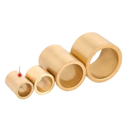 Pulvermetallurgie Ölführende Kupferhülse Messinghülsenfutter Dünner Innendurchmesser M3 M4 M5 M6 M8 M10M16M25(12 * 14 * 10(10个)) von DINJKEZRW