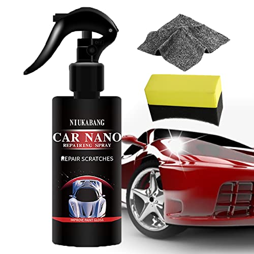 DINNIWIKL Nano Auto Kratzerentfernungsspray, Nano Car Scratch Repair Spray, Sorakarake Car Scratches Repair Nano Spray, Fast Repairing Scratch Spray - Scratch Removal for All Car Body (120ml,1Stücke) von DINNIWIKL