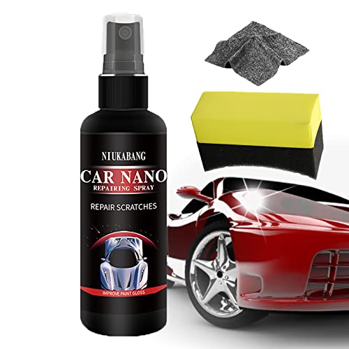 DINNIWIKL Nano Auto Kratzerentfernungsspray, Nano Car Scratch Repair Spray, Sorakarake Car Scratches Repair Nano Spray, Fast Repairing Scratch Spray - Scratch Removal for All Car Body (50ml,1Stücke) von DINNIWIKL