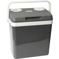 DINO KRAFTPAKET AC/DC Kühlbox EEK: E (A - G) Thermoelektrisch 12 V, 230V Grau 25l  18°C unte von Dino KRAFTPAKET