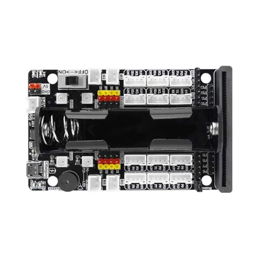 DINSOAVR Microed Bit Erweiterungsplatine Mit 4 Motoren Und 8 Servokanälen Für Innovative Bildungsprojekte von DINSOAVR