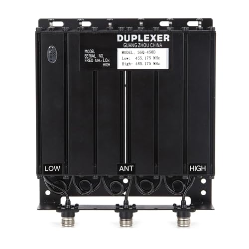 DINSOAVR Relais Station Duplexer 50 W UHF400-470 MHz anpassbare Frequenz tragbarer Duplexer DINSOAVR Relais Station Duplexer 50 W UHF400-470 MHz anpassbare Frequenz tragbarer Duplexer von DINSOAVR