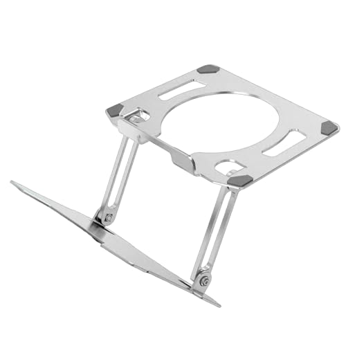 DINSOAVR Verstellbarer Zusammenklappbarer Laptop Notebook Ständer Um 360 Grad Drehbarer Lesehalter Für Laptops Tablets von DINSOAVR
