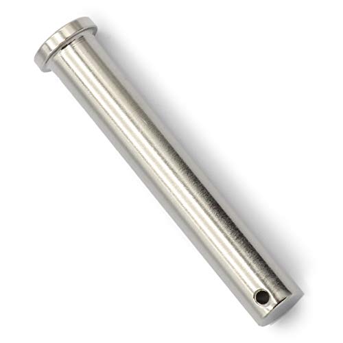 DIOS24 3 Stück Steckbolzen 6 x 45 mm (Größe und Menge wählbar) - Edelstahl V4A - Splintbolzen Sicherungsbolzen Stecksplint von DIOS24