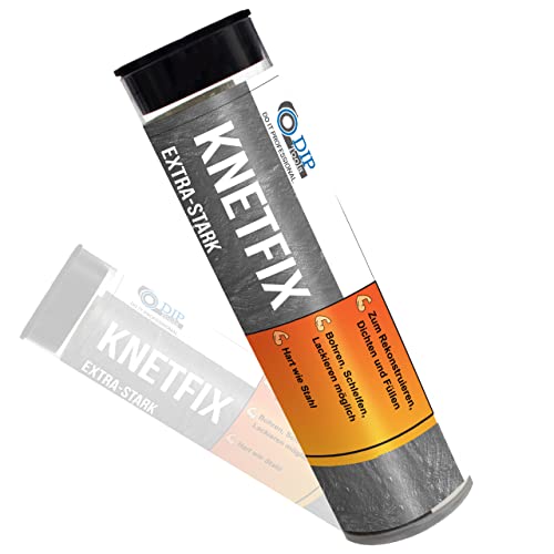 DIP-Tools Wasserdichte 2k Epoxidharz Knete - Epoxidharz mit Härter - 2 Komponenten Kleber - 2k Kleber - Powerknete, Reparaturknete (1x56g) von DIP Tools