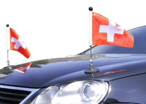 Paar magnetisch haftender Autofahnen-Ständer Diplomat-1.30 Schweiz mit Super-Magnet für Ihre Autoflaggen - Auto Fahne & Flagge Paar magnetisch haftender Autofahnen-Ständer Diplomat-1.30 Schweiz mit Super-Magnet für Ihre Autoflaggen - Auto Fahne & Flagge von DIPLOMAT-FLAGS