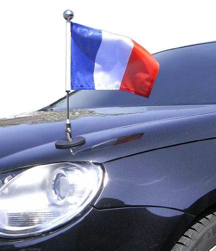 magnetisch haftender Autofahnen-Ständer Diplomat-1-Chrome Frankreich mit Super-Magnet für Ihre Autoflaggen - Auto Fahne & Flagge magnetisch haftender Autofahnen-Ständer Diplomat-1-Chrome Frankreich mit Super-Magnet für Ihre Autoflaggen - Auto Fahne & Flagge von DIPLOMAT-FLAGS
