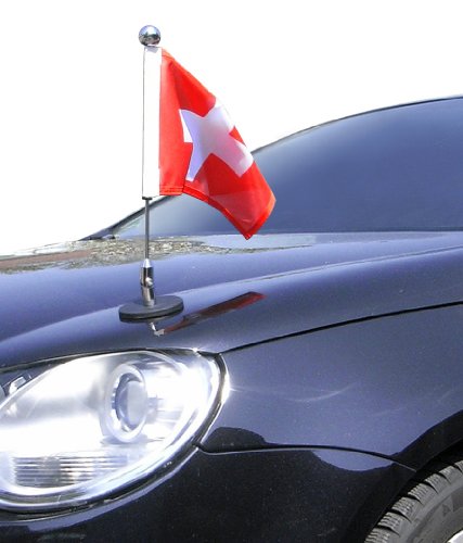 magnetisch haftender Autofahnen-Ständer Diplomat-1-Chrome Schweiz mit Super-Magnet für Ihre Autoflaggen - Auto Fahne & Flagge magnetisch haftender Autofahnen-Ständer Diplomat-1-Chrome Schweiz mit Super-Magnet für Ihre Autoflaggen - Auto Fahne & Flagge von DIPLOMAT-FLAGS