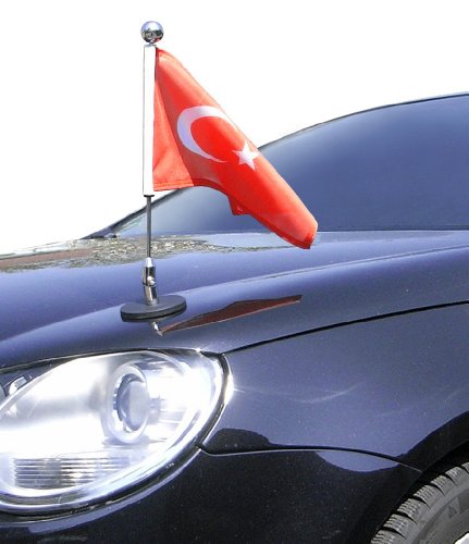 magnetisch haftender Autofahnen-Ständer Diplomat-1-Chrome Türkei mit Super-Magnet für Ihre Autoflaggen - Auto Fahne & Flagge magnetisch haftender Autofahnen-Ständer Diplomat-1-Chrome Türkei mit Super-Magnet für Ihre Autoflaggen - Auto Fahne & Flagge von DIPLOMAT-FLAGS