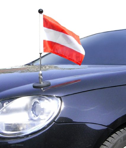 magnetisch haftender Autofahnen-Ständer Diplomat-1 Österreich mit Super-Magnet für Ihre Autoflaggen - Auto Fahne & Flagge magnetisch haftender Autofahnen-Ständer Diplomat-1 Österreich mit Super-Magnet für Ihre Autoflaggen - Auto Fahne & Flagge von DIPLOMAT-FLAGS
