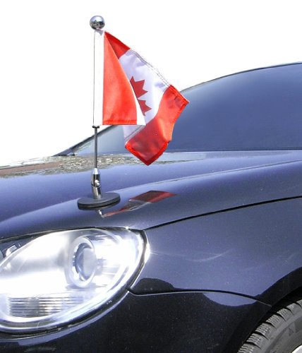 magnetisch haftender Autofahnen-Ständer Diplomat-1.30-Chrome Kanada mit Super-Magnet für Ihre Autoflaggen - Auto Fahne & Flagge magnetisch haftender Autofahnen-Ständer Diplomat-1.30-Chrome Kanada mit Super-Magnet für Ihre Autoflaggen - Auto Fahne & Flagge von DIPLOMAT-FLAGS