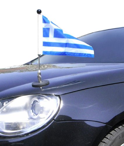 magnetisch haftender Autofahnen-Ständer Diplomat-1.30 Griechenland mit Super-Magnet für Ihre Autoflaggen - Auto Fahne & Flagge magnetisch haftender Autofahnen-Ständer Diplomat-1.30 Griechenland mit Super-Magnet für Ihre Autoflaggen - Auto Fahne & Flagge von DIPLOMAT-FLAGS